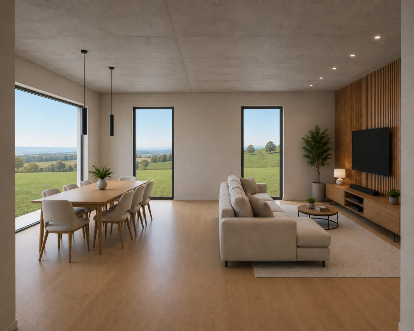 SEMI-DETACHED VILLAS IN VILLARLOD - lot 1 - CHF 945'000.- - Photo 6 of 15