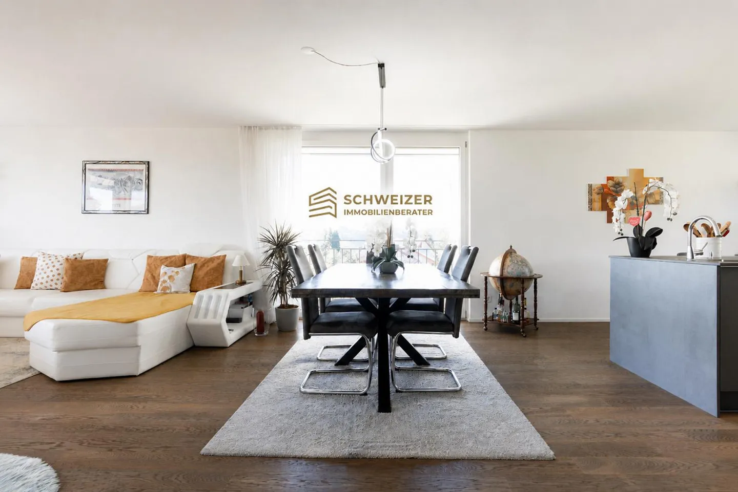 Modernes Apartment mit Panoramablick - Foto 3 von 12