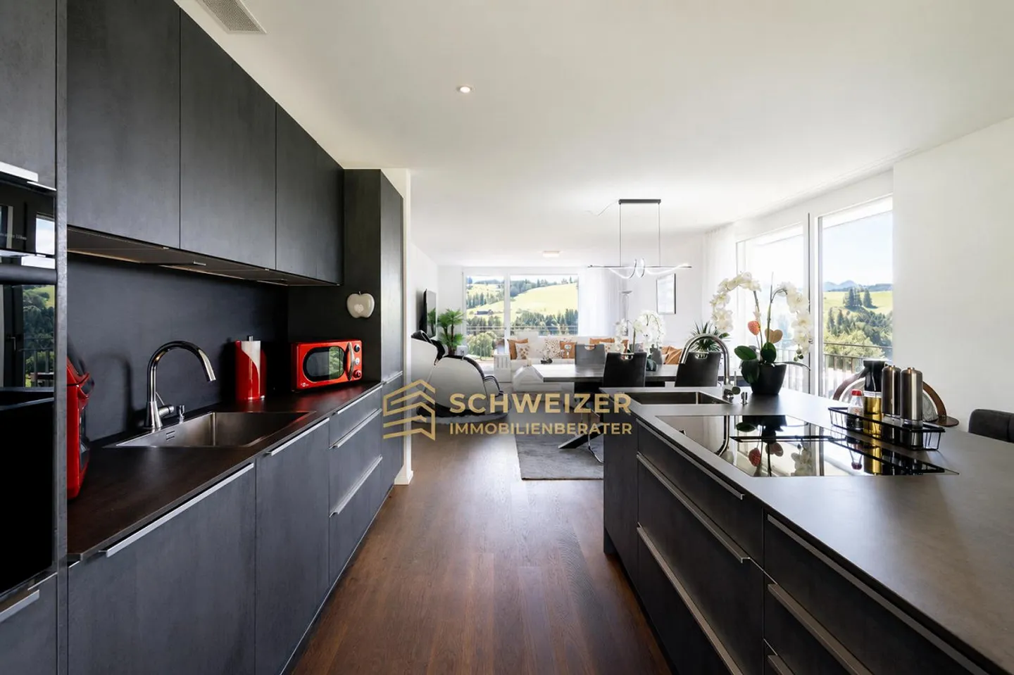 Modernes Apartment mit Panoramablick - Foto 4 von 12