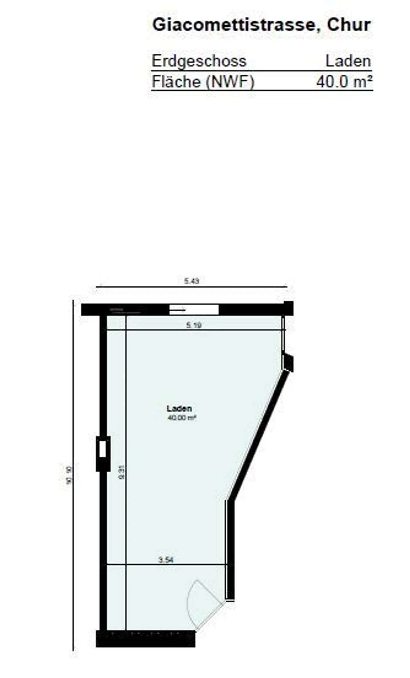 Votre nouvel espace de vente attrayant dans le Rheinquartier à Chur - Photo 4 sur 5