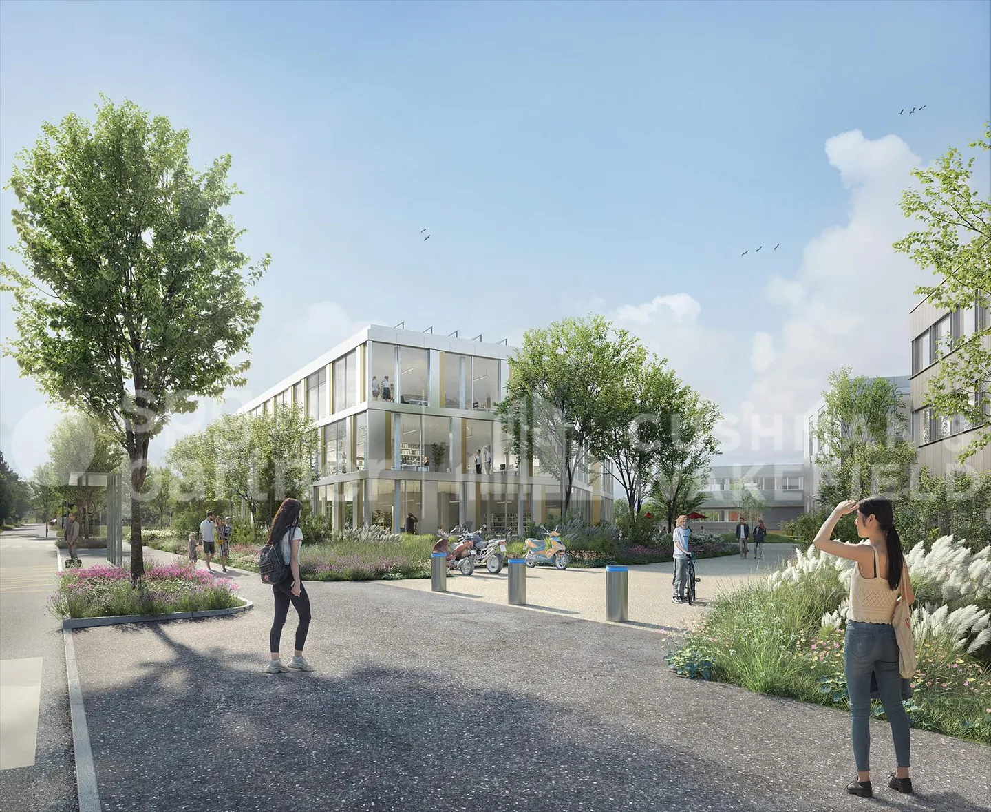 Edificio a uso misto di 3.500 m² a Vernier con uffici, artigianato e industria - Quarz Executive - Foto 3 di 6