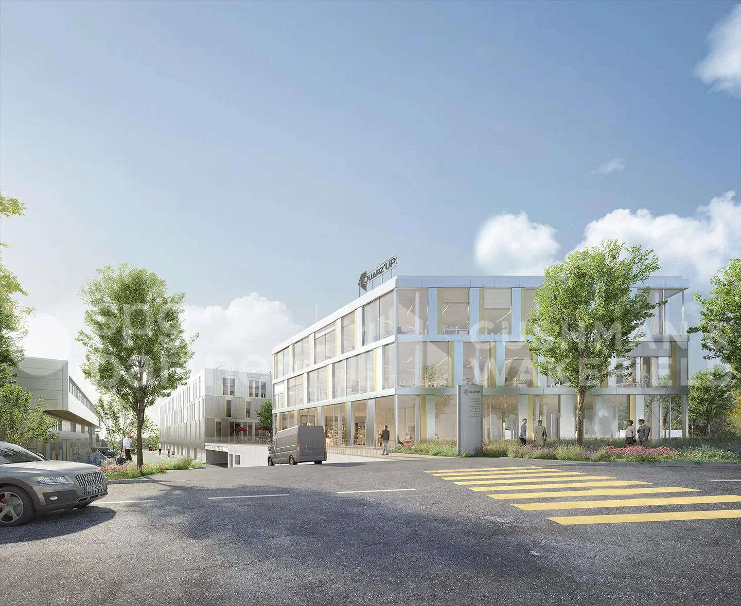 Edificio a uso misto di 3.500 m² a Vernier con uffici, artigianato e industria - Quarz Executive - Foto 2 di 6