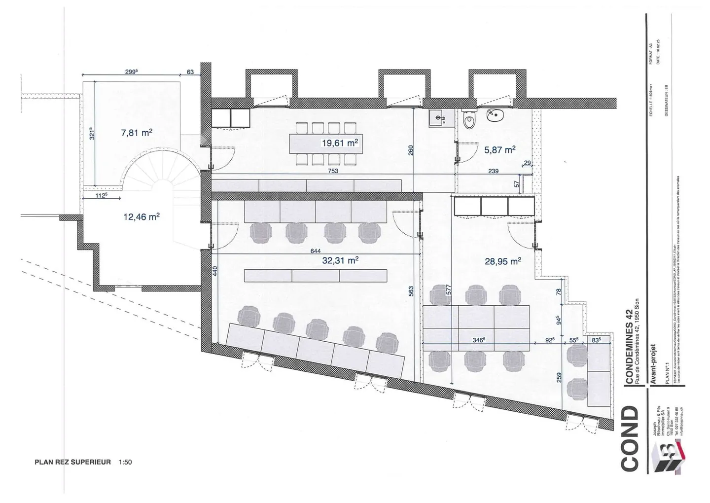 Locali in affitto a Sion - Foto 1 di 6