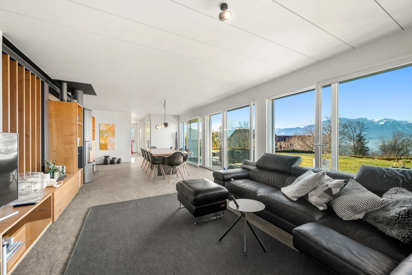 Blonay - Living with family with a view of the lake and the Alps - Photo 1 of 13