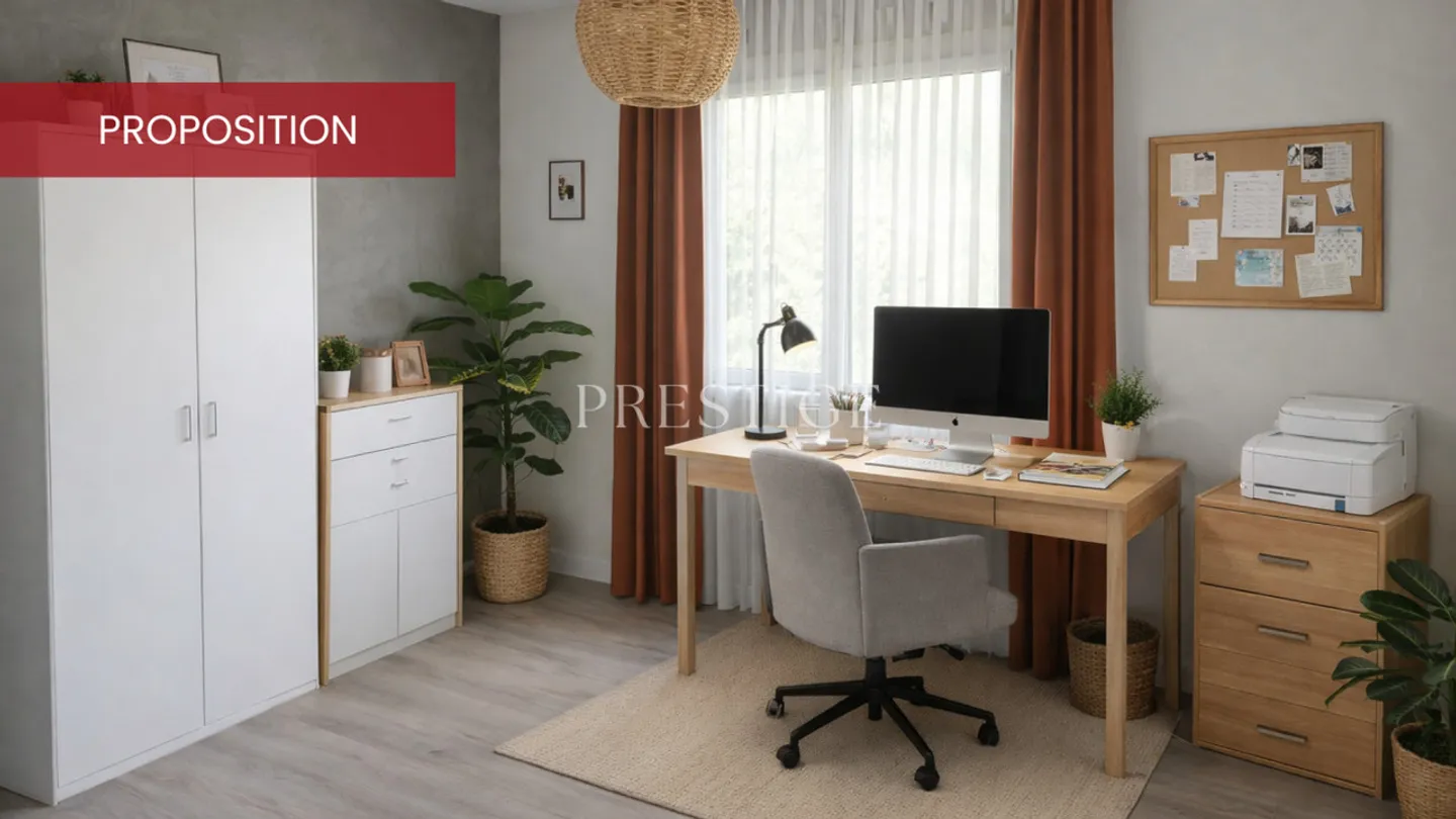 Spacious 5½ rooms with terrace and panoramic view - Photo 5 of 10