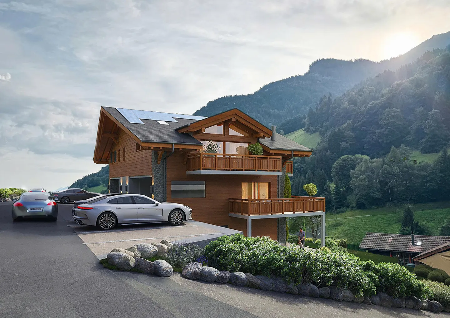 Magnificent 6.5-room apartment in a chalet in Val-d'Illiez - Photo 5 of 10