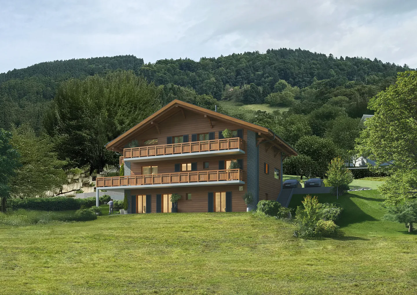 Magnificent 6.5-room apartment in a chalet in Val-d'Illiez - Photo 8 of 10