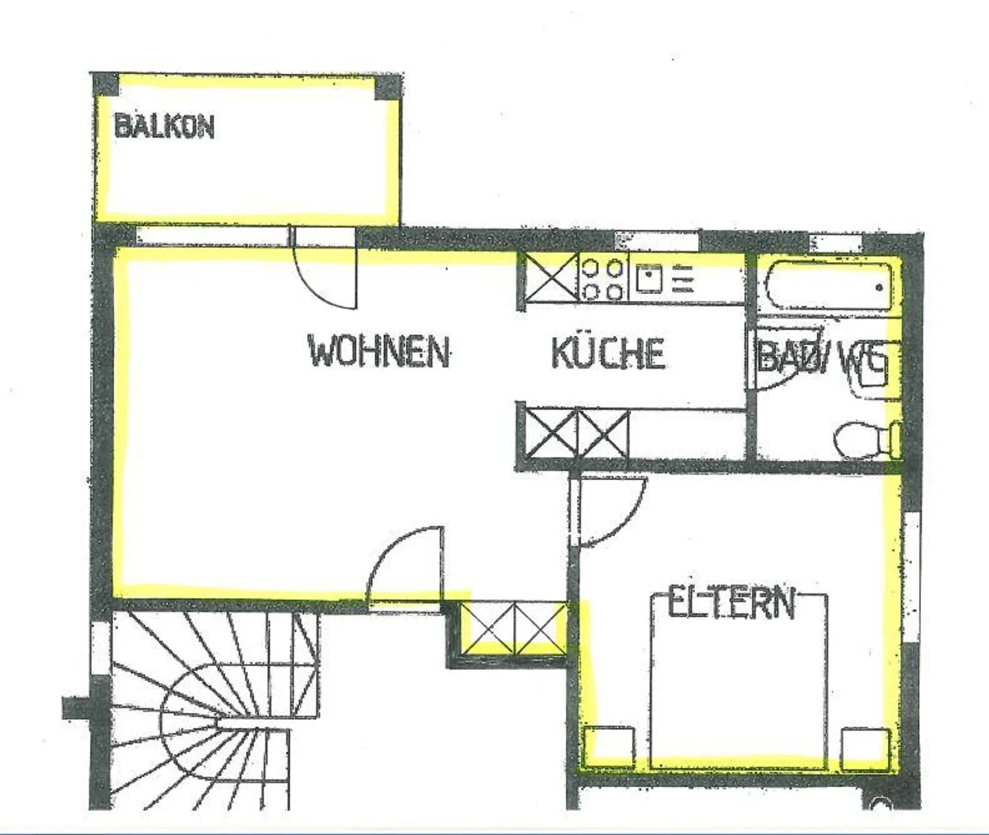 Practical 2-room apartment in a quiet location in Baldegg - Photo 2 of 2