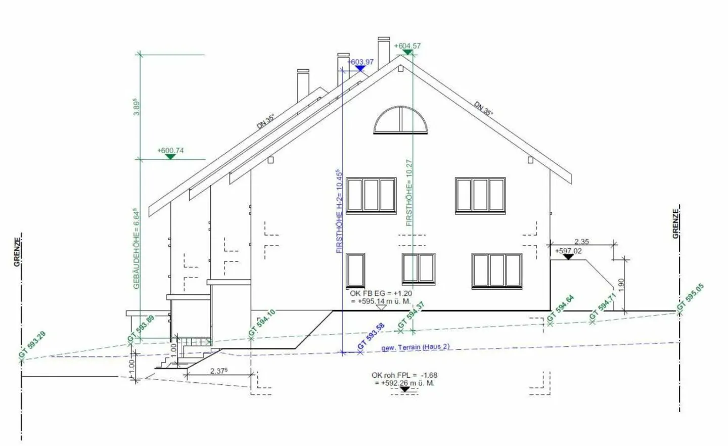 À vendre à 8362 Itaslen près de Balterswil, nouvelle maison individuelle de 5½ pièces, dans un emplacement dégagé adjacent à la zone agricole, avec une vue dégagée sur la prairie ! - Photo 11 sur 26
