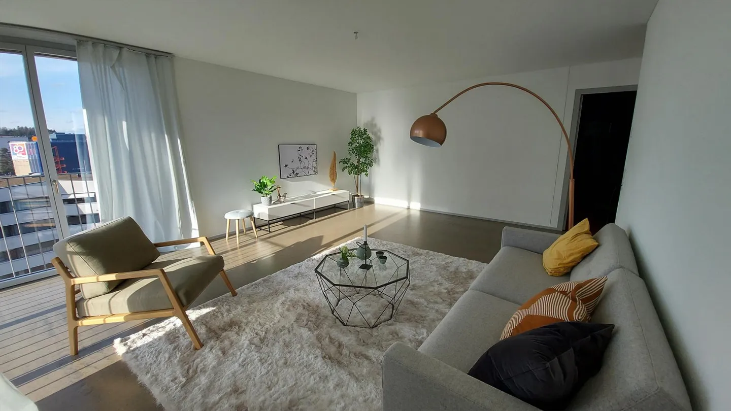 Appartement de 2,5 pièces de haute qualité, central - dans le vert - Photo 5 sur 5