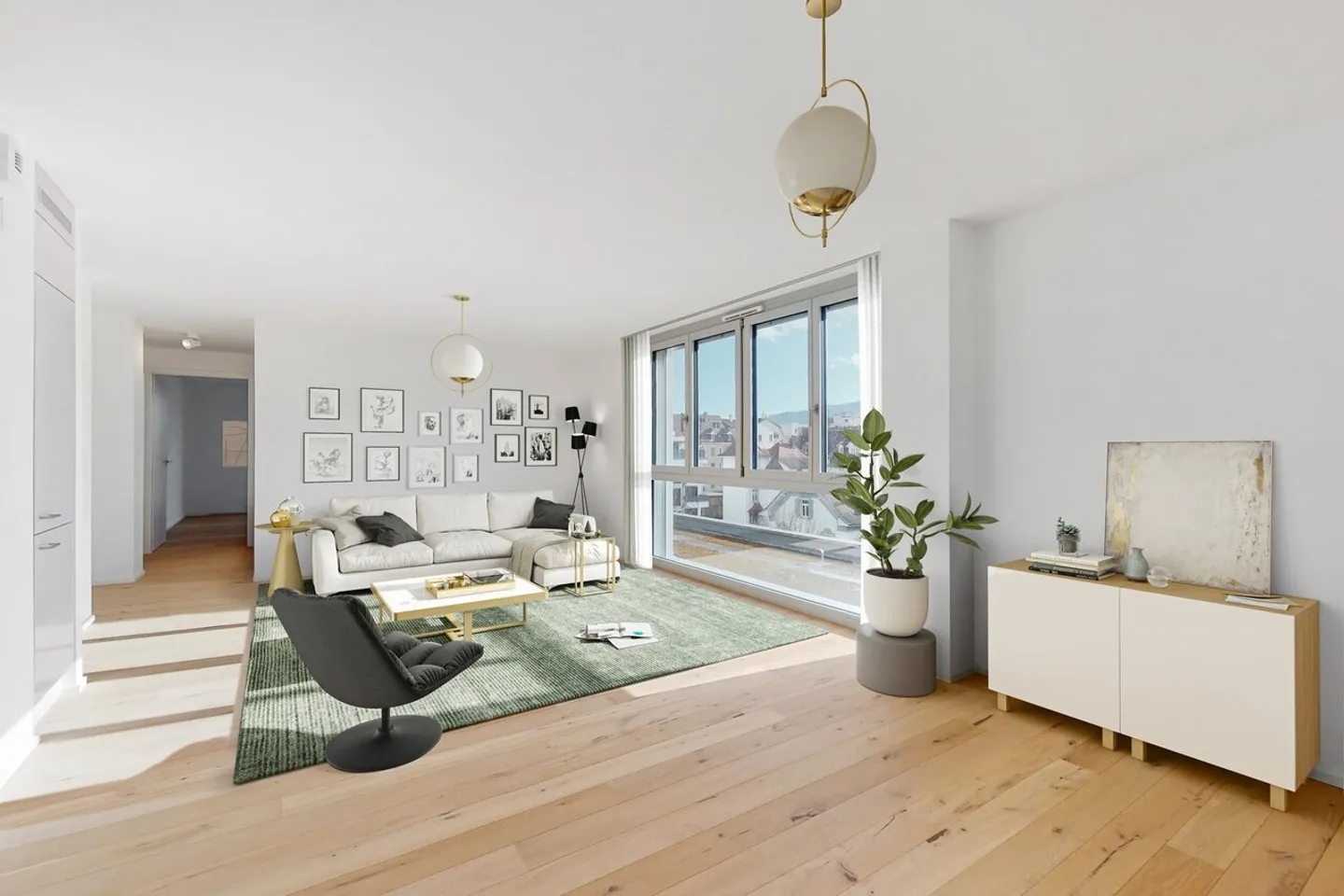 Appartement lumineux à Delémont - Photo 1 sur 10