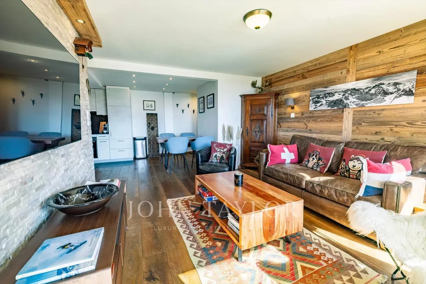 Appartement 3,5 pièces à louer pour la semaine ? Centre de Verbier - Photo 2 sur 13