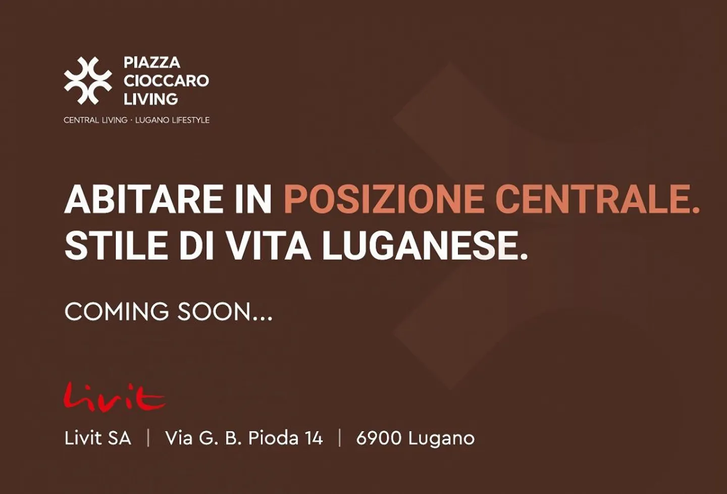 Piazza Cioccaro Living - Vivre au centre de Lugano - Photo 1 sur 1