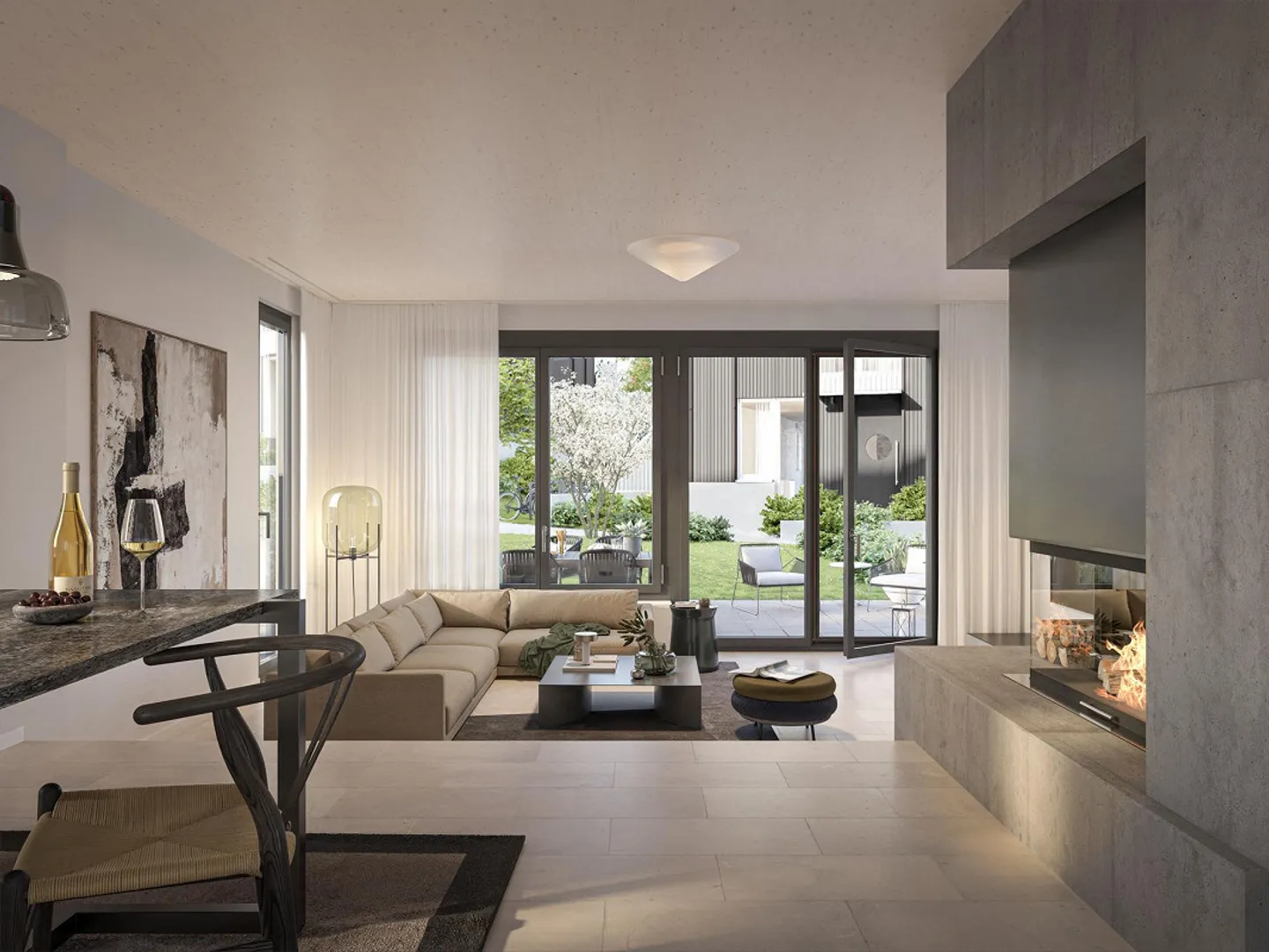 Vivere sostenibile in una casa a schiera a Zumikon - Foto 3 di 3