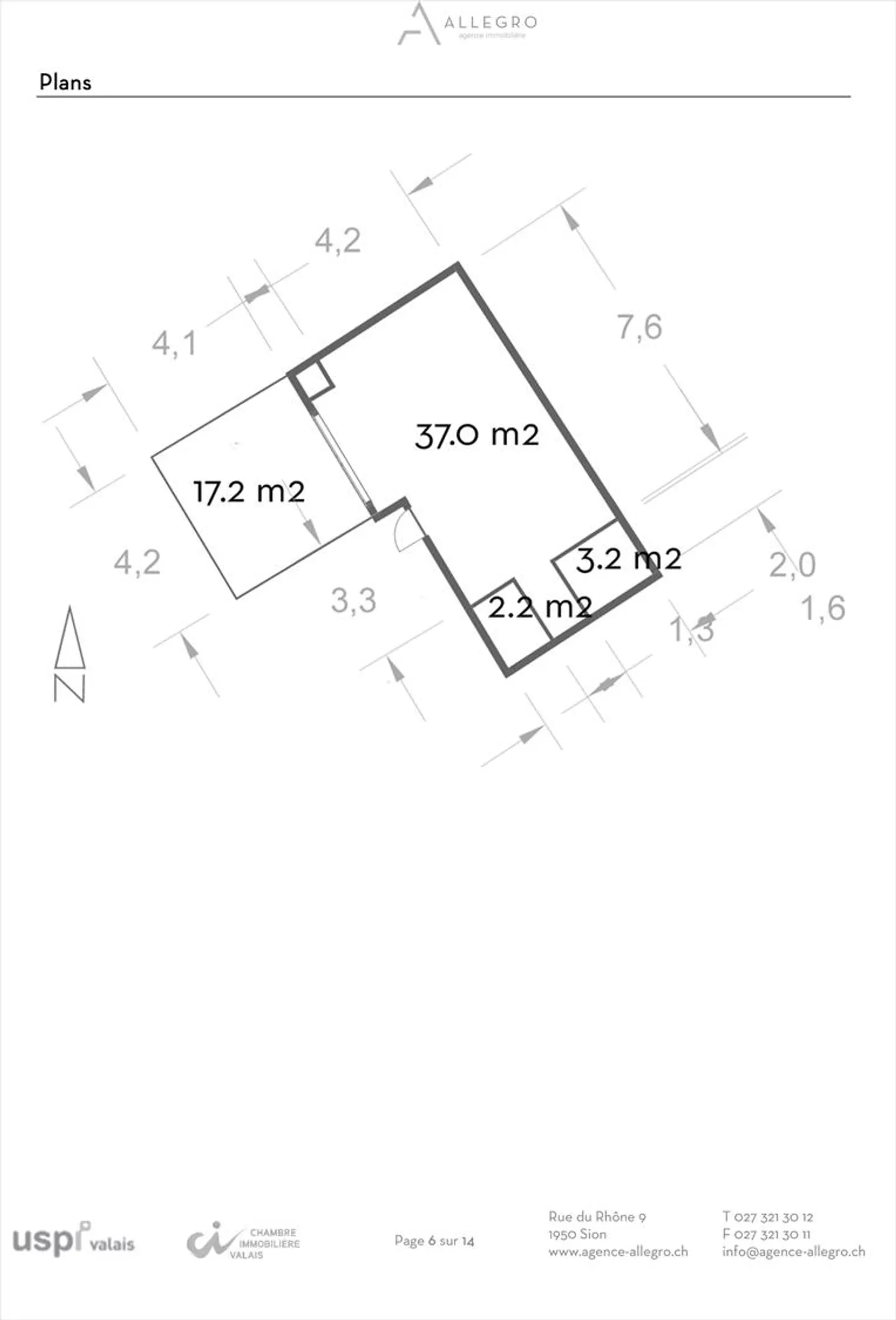Studio 1.5 Zimmer - Foto 14 von 14