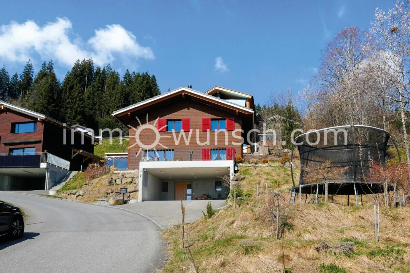 Modernes Chalet mit Sauna in der Natur - Foto 1 von 17