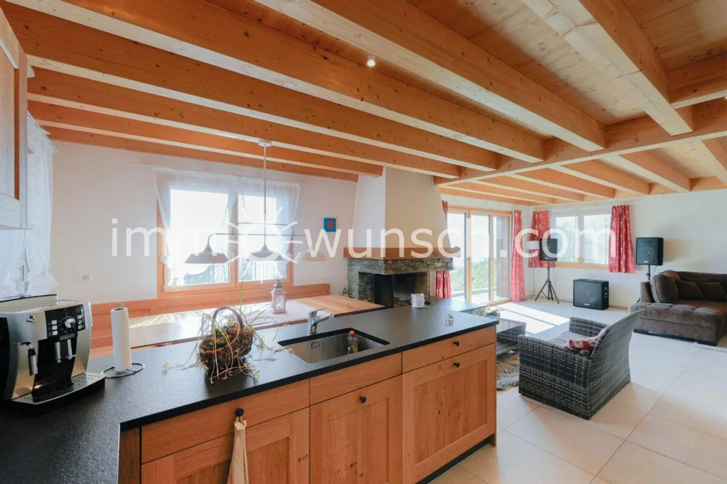 Modernes Chalet mit Sauna in der Natur - Foto 4 von 17