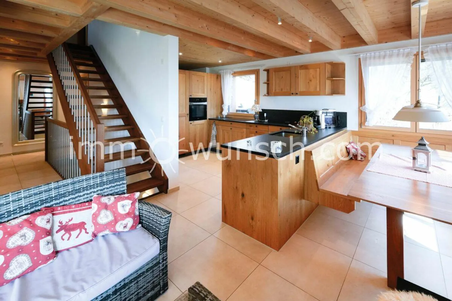 Modernes Chalet mit Sauna in der Natur - Foto 6 von 17