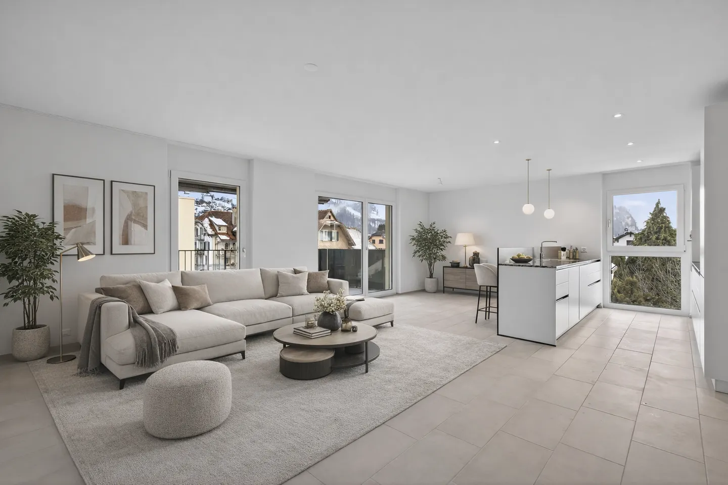 Modernes Apartment mit Flumserbergblick - Foto 1 von 8