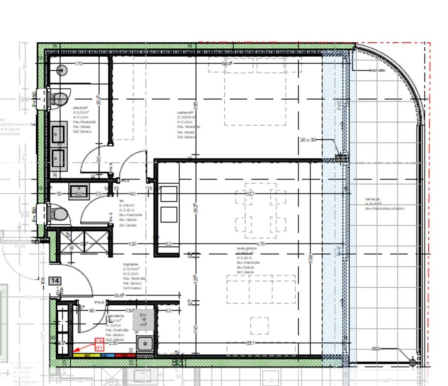 IN VENDITA A LOCARNO - NUOVA RESIDENZA "CENTRAL PARK", APPARTAMENTO 2.5 STANZE - Foto 10 di 10