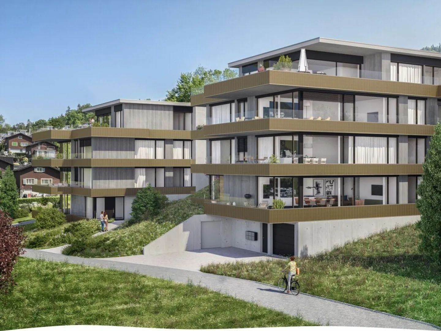 Schlossbach - 3.5 Zimmer Maisonette-Wohnung A102 - Foto 7 von 8