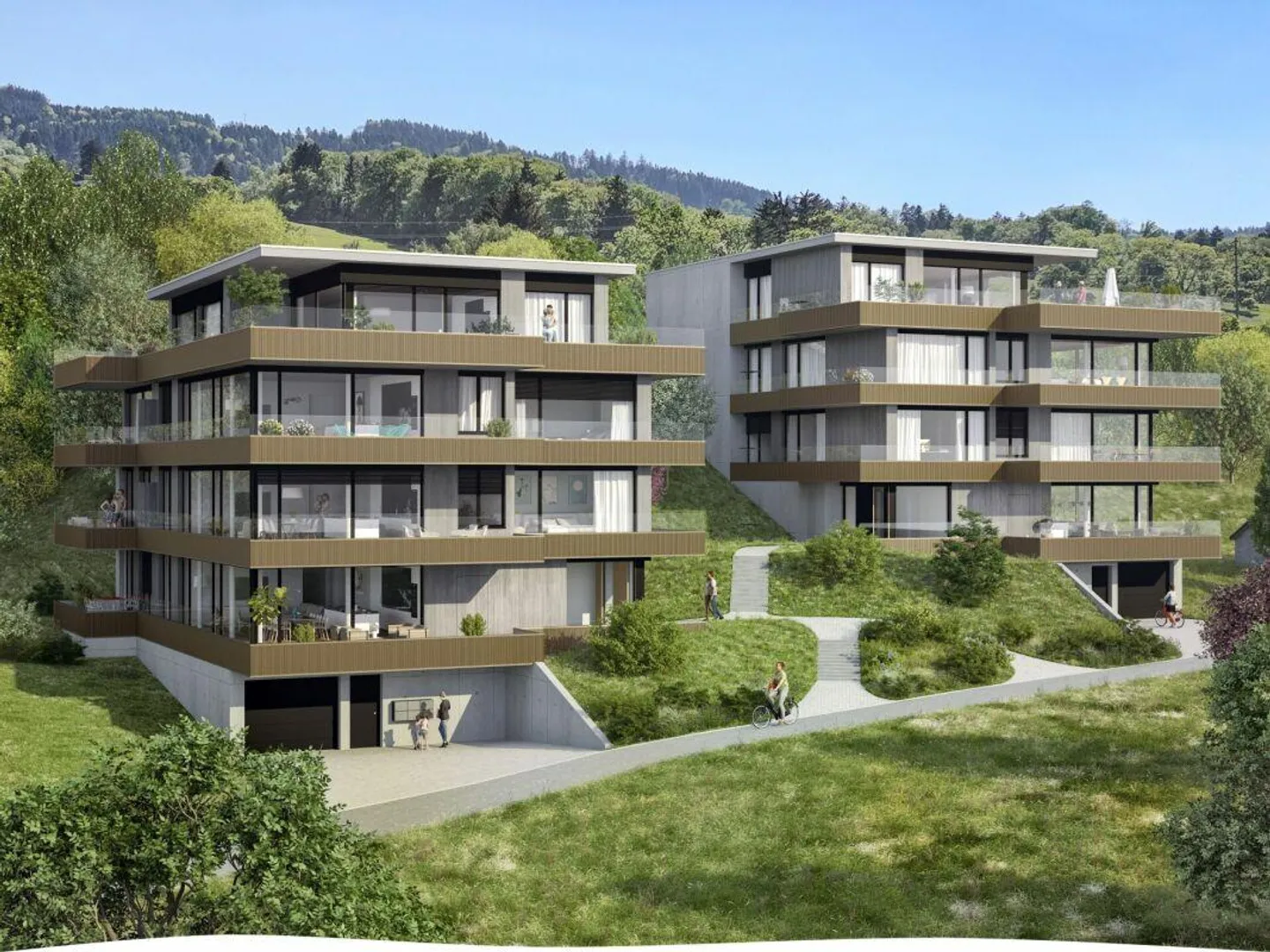 Schlossbach - 3.5 Zimmer Maisonette-Wohnung A102 - Foto 8 von 8