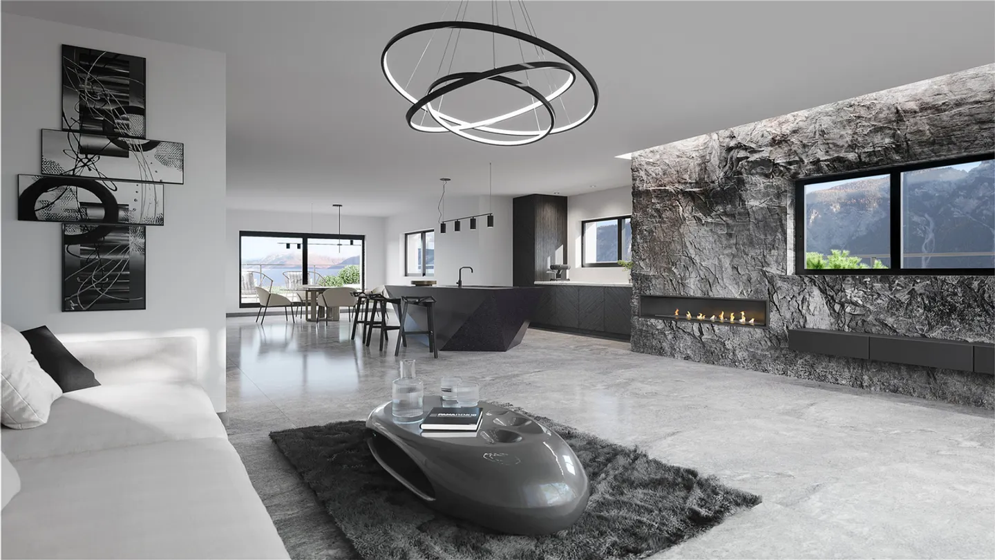 SUPERBO APPARTAMENTO MANSARDATO 5.5 STANZE A SALQUENEN - SIERRE - Foto 1 di 4