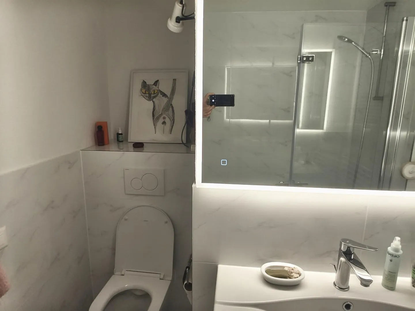 Fully furnished cozy 3-room apartment with balcony in a quiet location - Photo 9 of 11