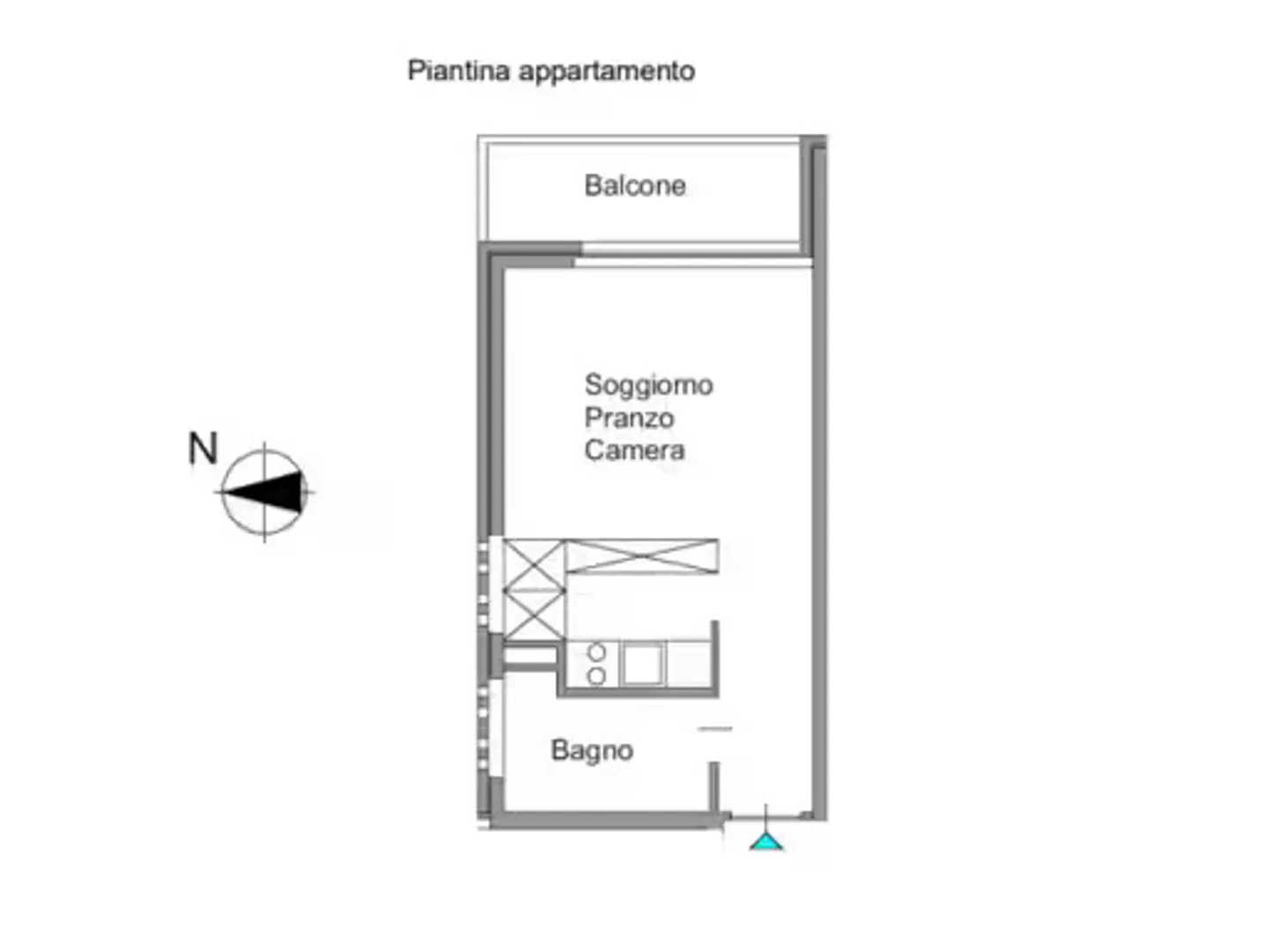Bright Apartment with Balcony - Photo 5 of 5