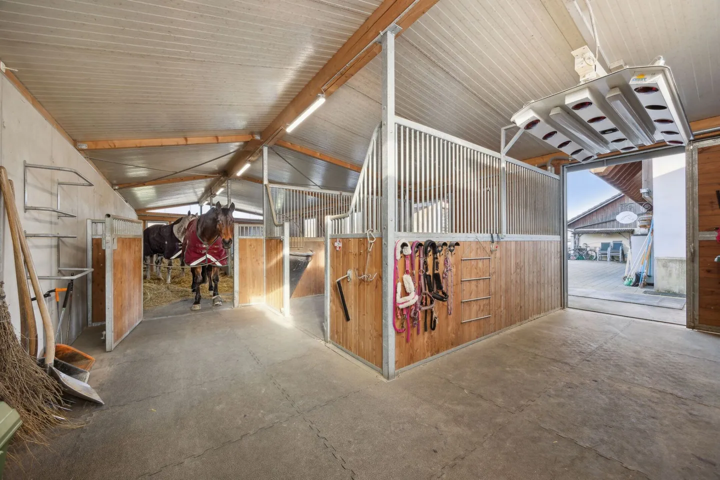 EQUESTRIAN PROPERTY WITH TWO RESIDENTIAL UNITS AND THE POSSIBILITY FOR INDIVIDUAL HORSE KEEPING - Photo 5 of 15