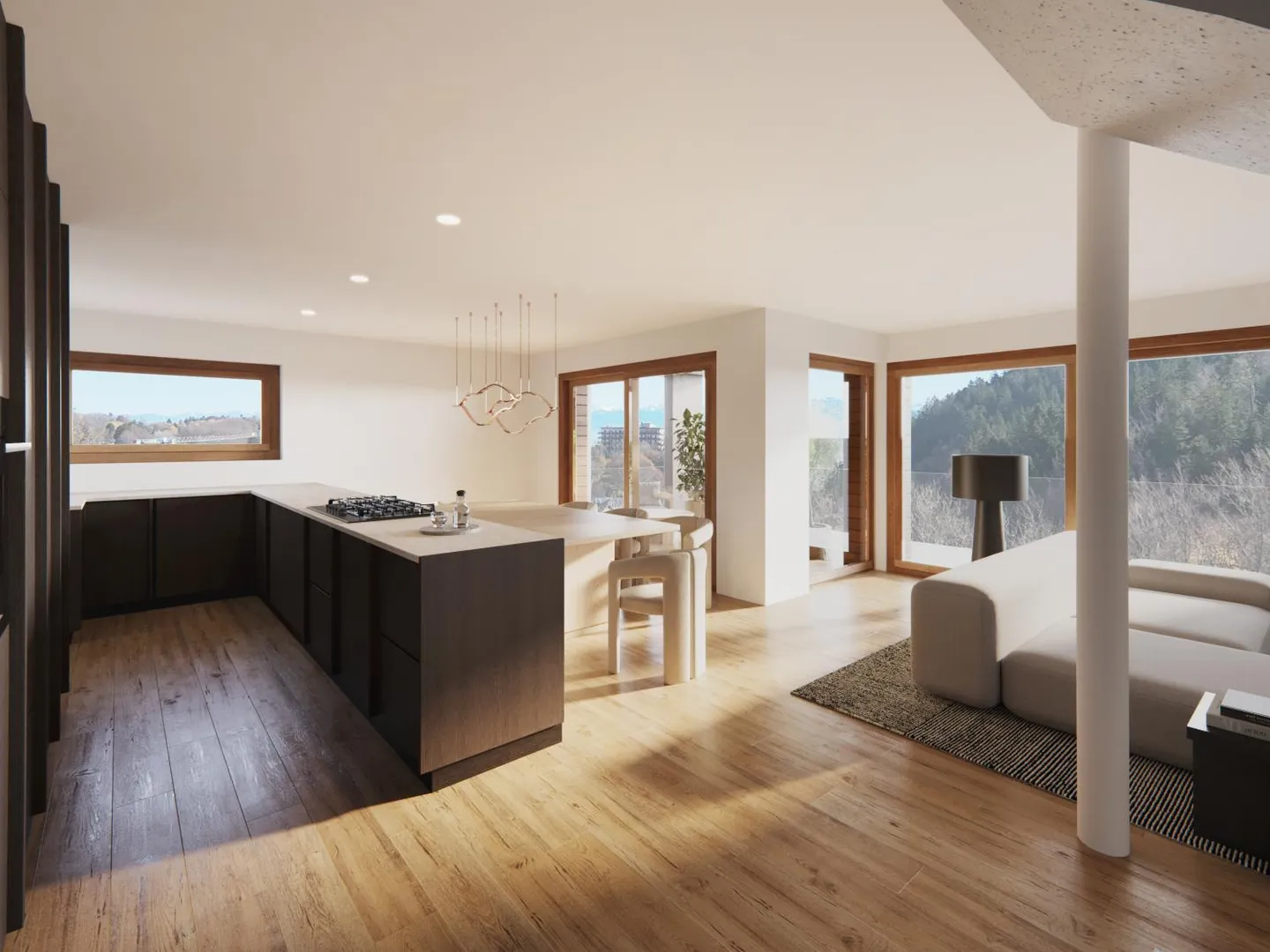 Appartamento 5.5 locali piano superiore residenza ALTIS lotto 1 - Foto 3 di 3