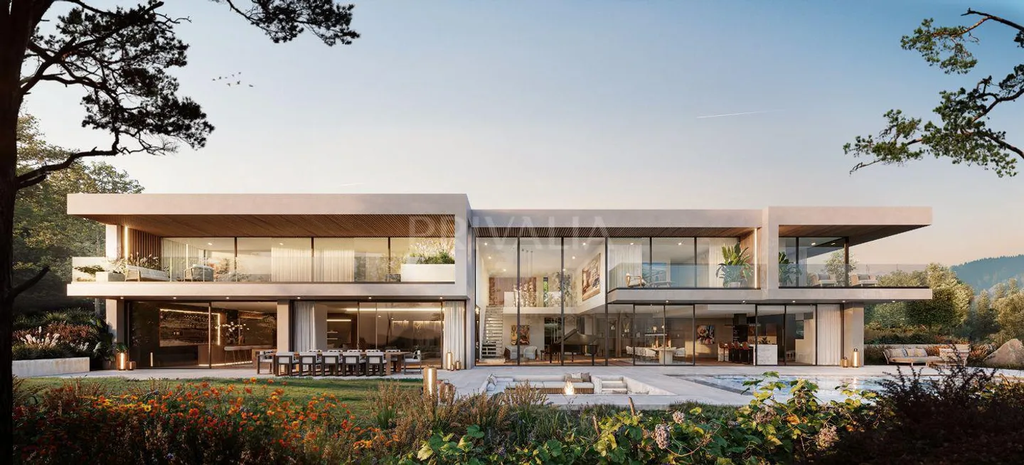 New project: Exceptional contemporary property with panoramic view... - Photo 1 of 2