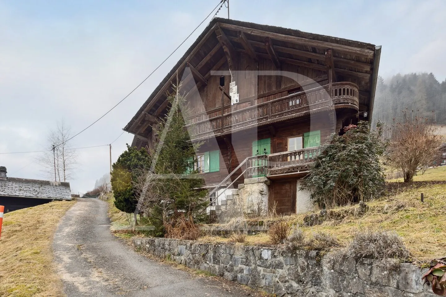 Authentisches Chalet zu verkaufen in Val d'Illiez - Foto 1 von 8