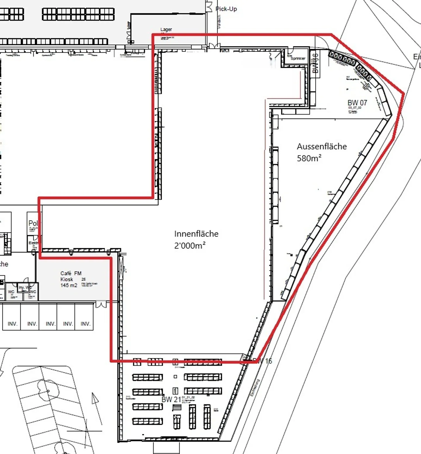 Spazio commerciale spazioso di 2'500m2 - MParc Delemont - Foto 17 di 19