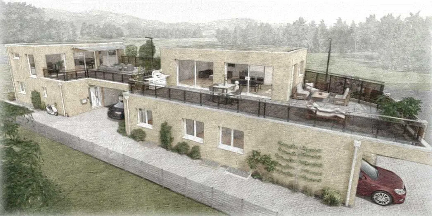 Nuova costruzione in una posizione soleggiata – moderna casa unifamiliare di 5,5 stanze con molta luce e ampia terrazza - Foto 4 di 13