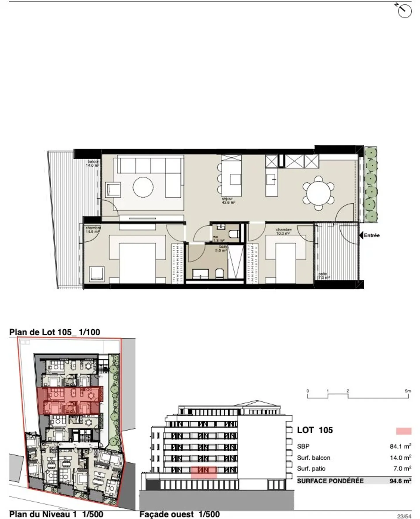 Residence Victoria: 3.5 Room Apartment - Photo 2 of 4
