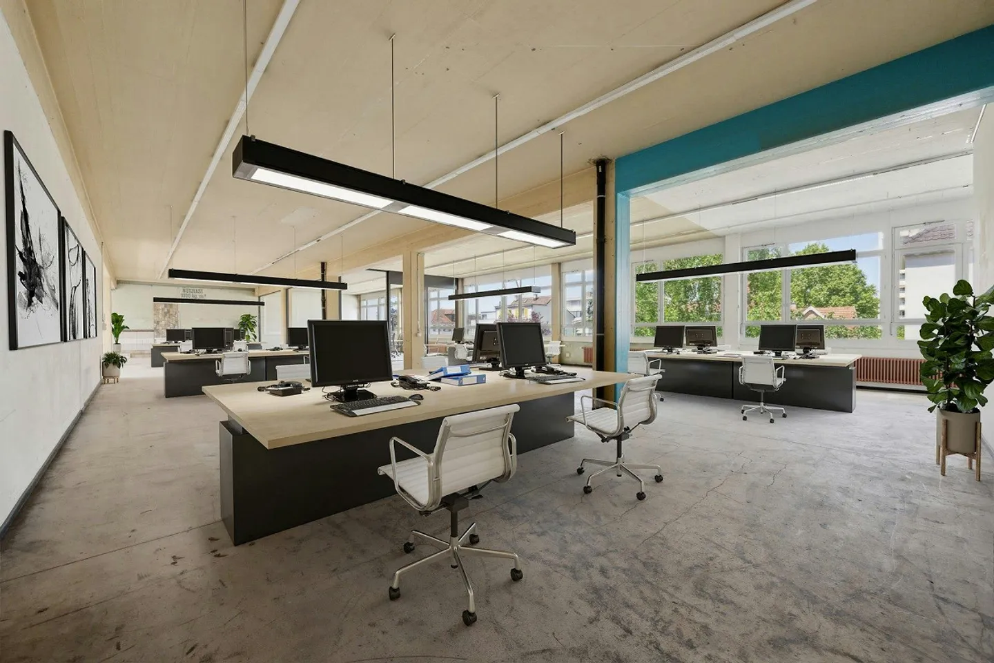 Industrial Gewerbefläche in Birsfelden - Gewerbe/Büro und Lager unter einem Dach! - Foto 8 von 13