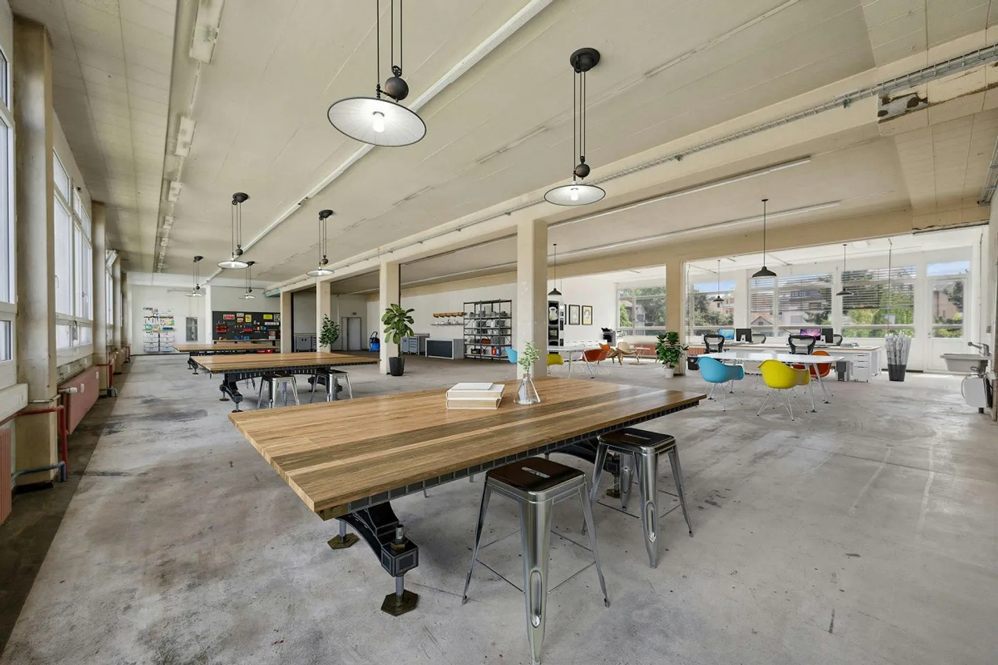 Industrial Gewerbefläche in Birsfelden - Gewerbe/Büro und Lager unter einem Dach! - Foto 9 von 13
