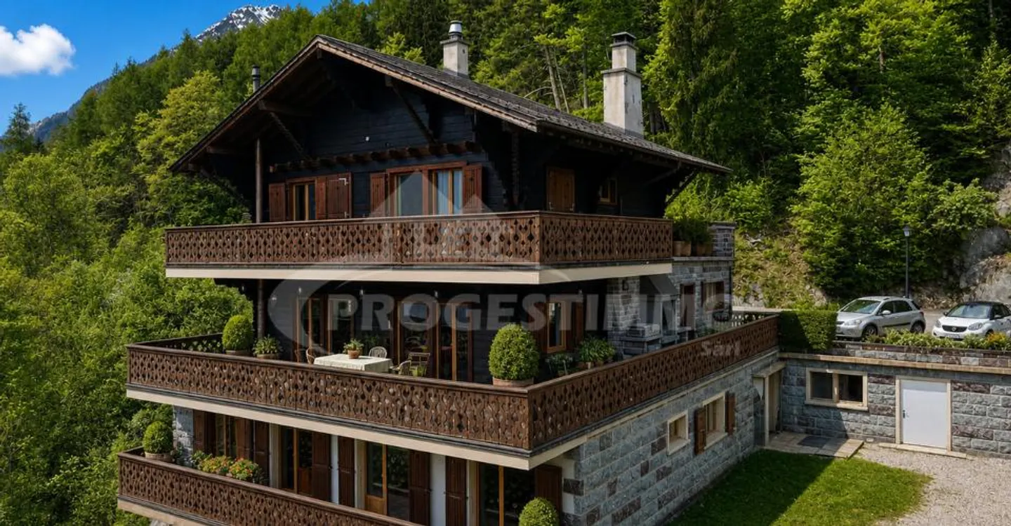 Chalet Charmant à Les Marécottes - Photo 1 sur 12