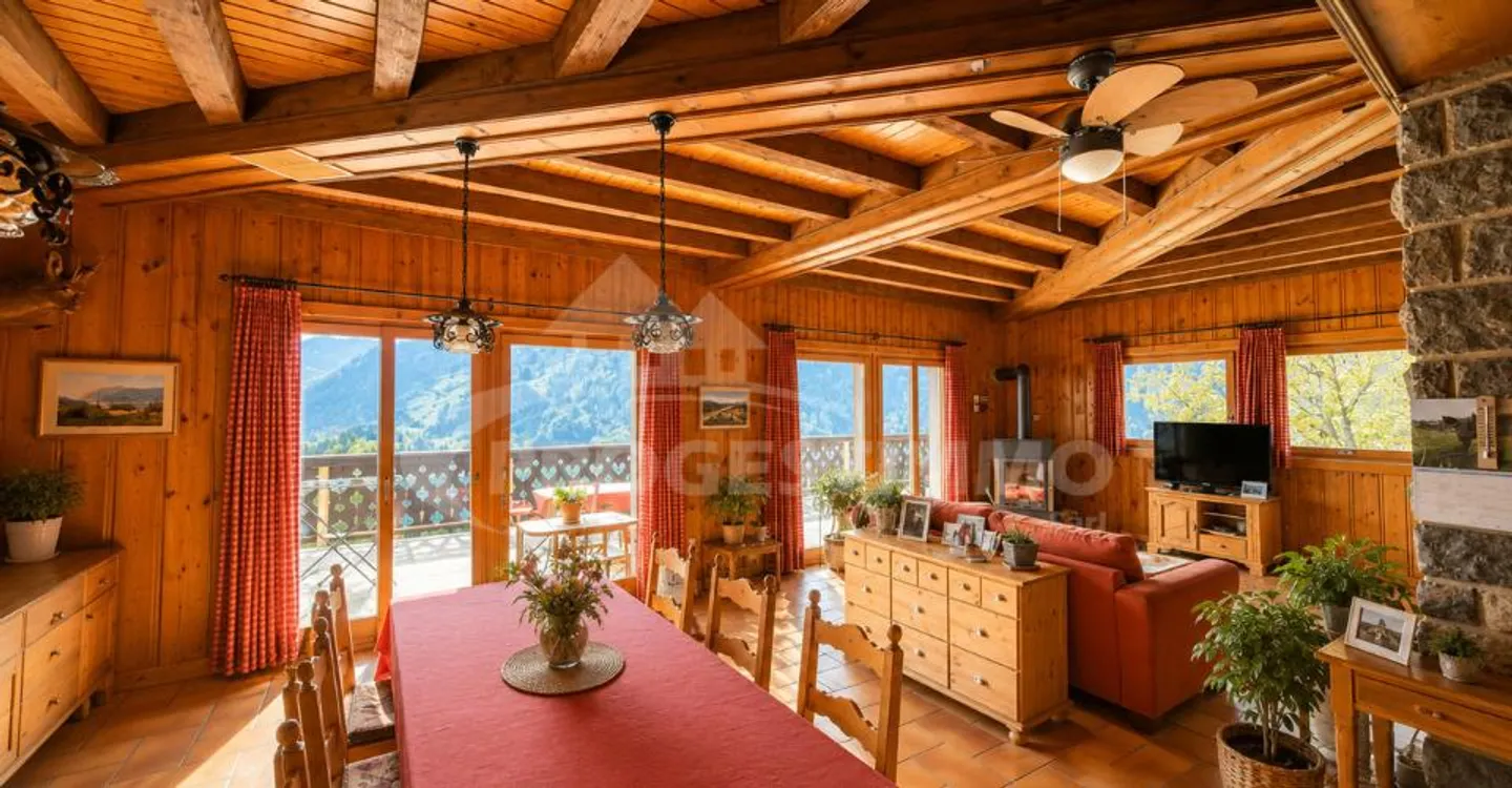 Chalet Charmant à Les Marécottes - Photo 2 sur 12