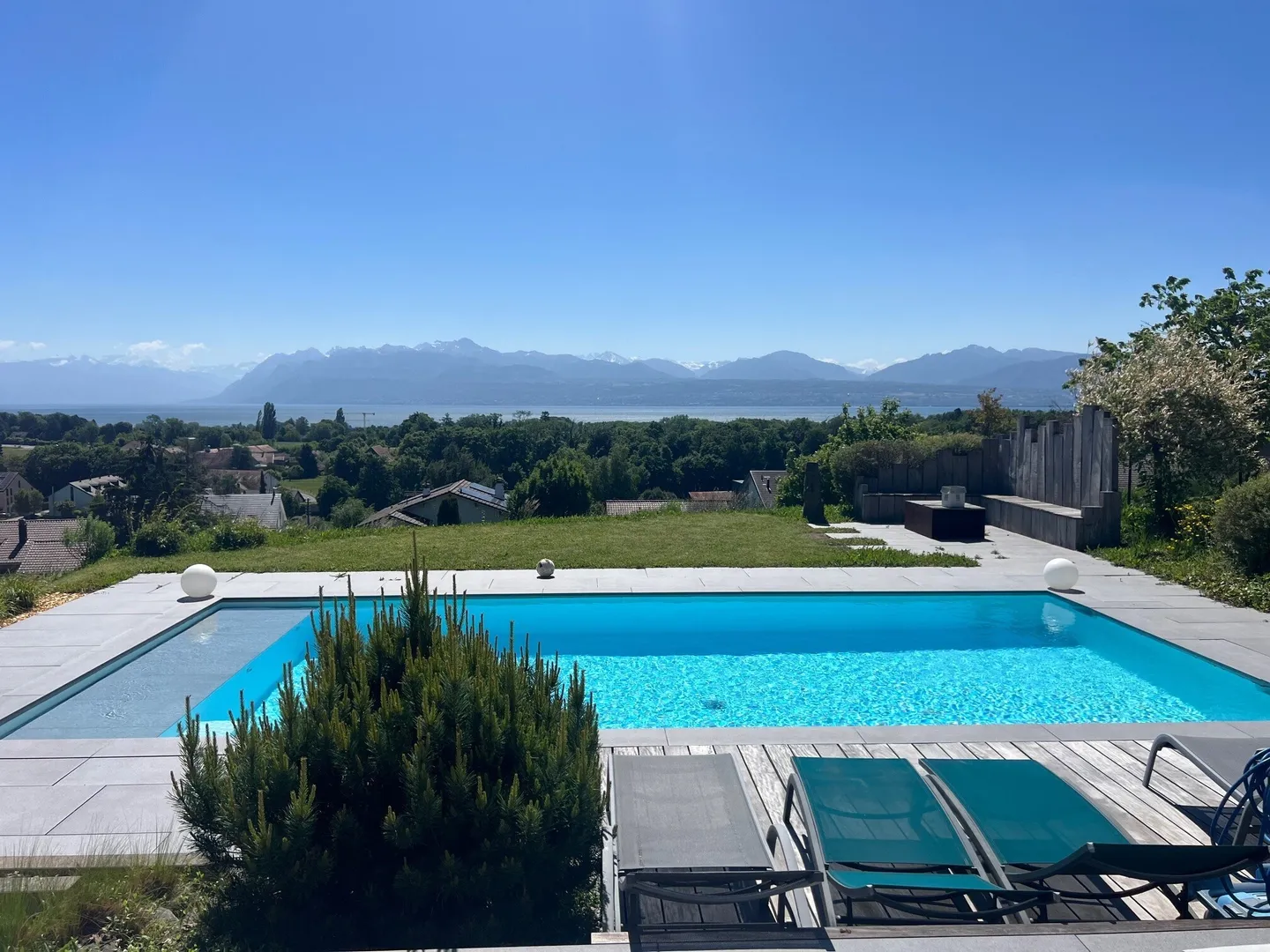 Magnifica Villa d'architetto a Lully (VD) di fronte al lago di Ginevra - Foto 3 di 17