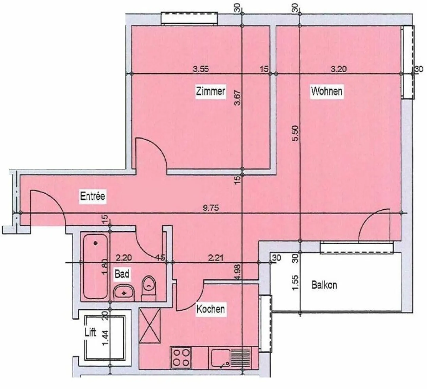 Appartement central de 2,5 pièces à Brunnen - Photo 3 sur 3