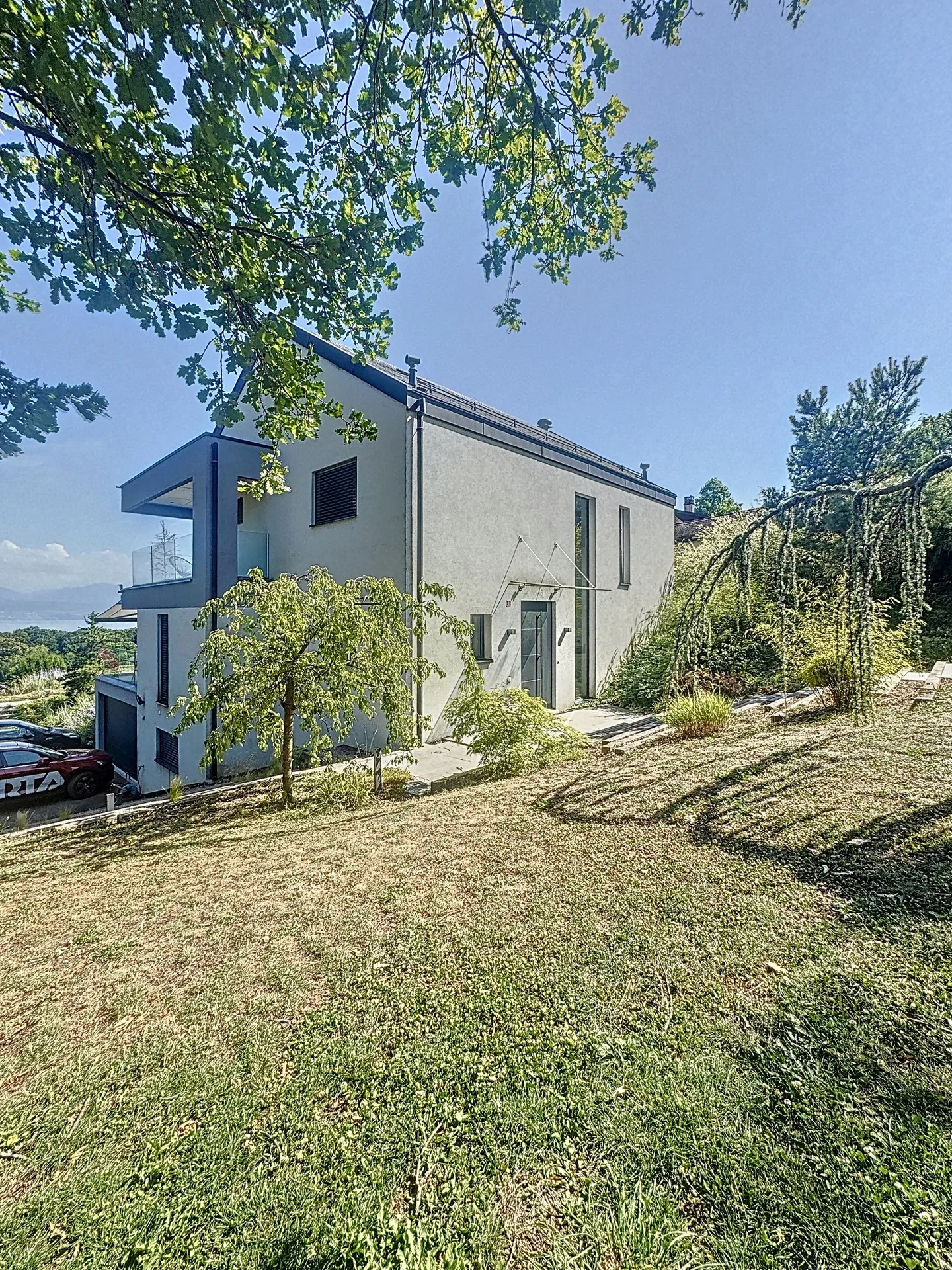Magnifica Villa d'architetto a Lully (VD) di fronte al lago di Ginevra - Foto 16 di 17