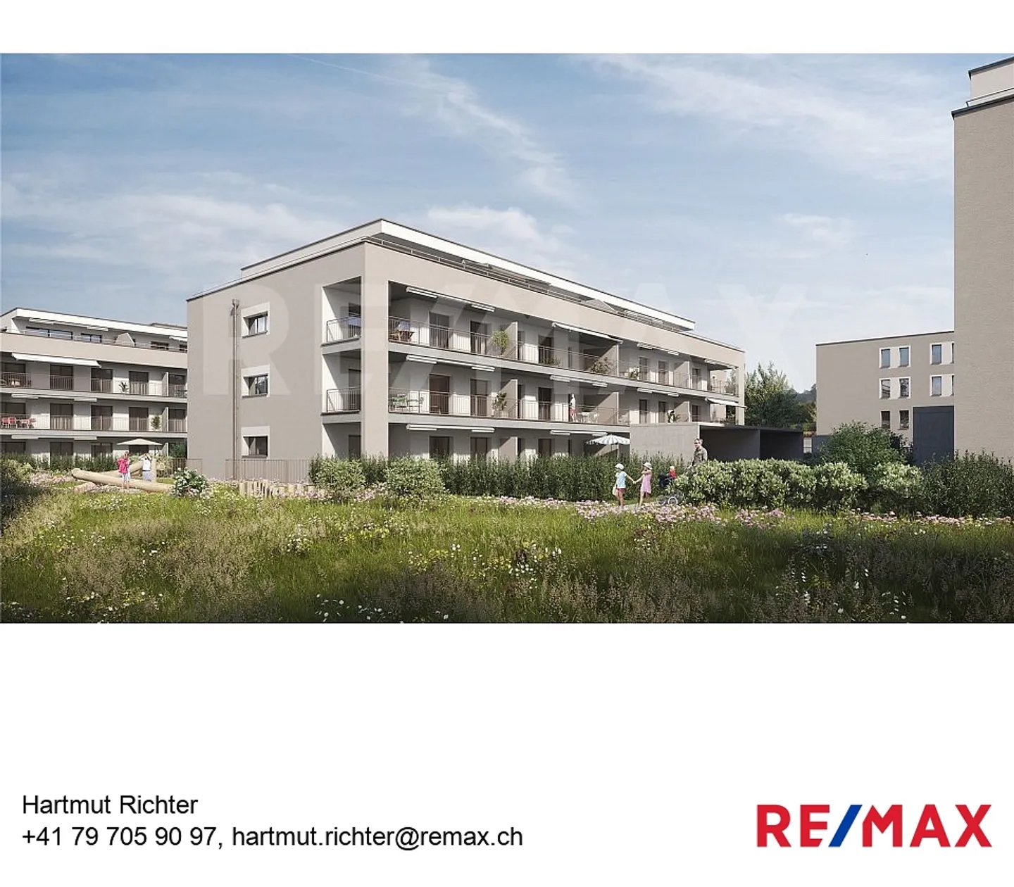 Apartment B2-3 on the ground floor 3.5 rooms in AVENCHES! JUST STEPS FROM SHOPS - Photo 1 of 10