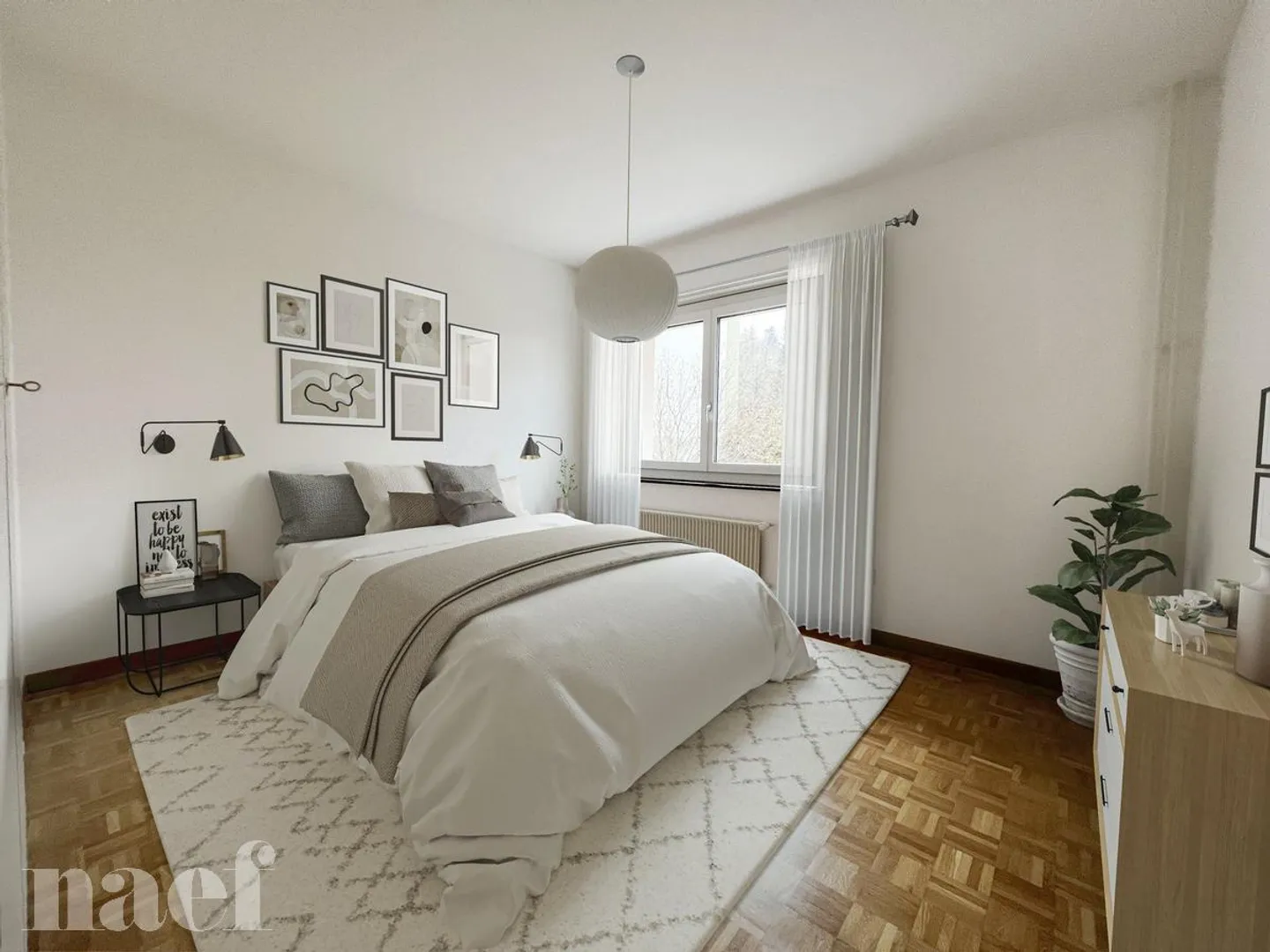 Charmantes Apartment mit Balkonen - Foto 4 von 8