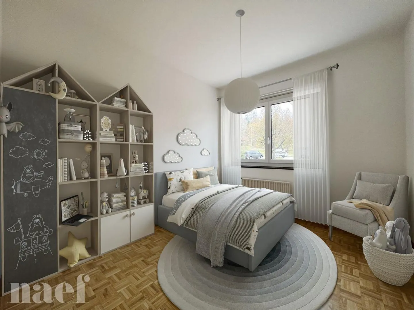 Charmantes Apartment mit Balkonen - Foto 5 von 8