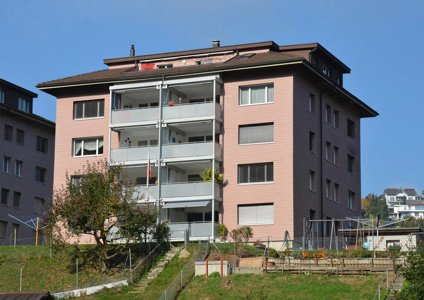 Vivre en famille – Appartement de 4,5 pièces au rez-de-chaussée à Zihlenfeld - Photo 1 sur 1