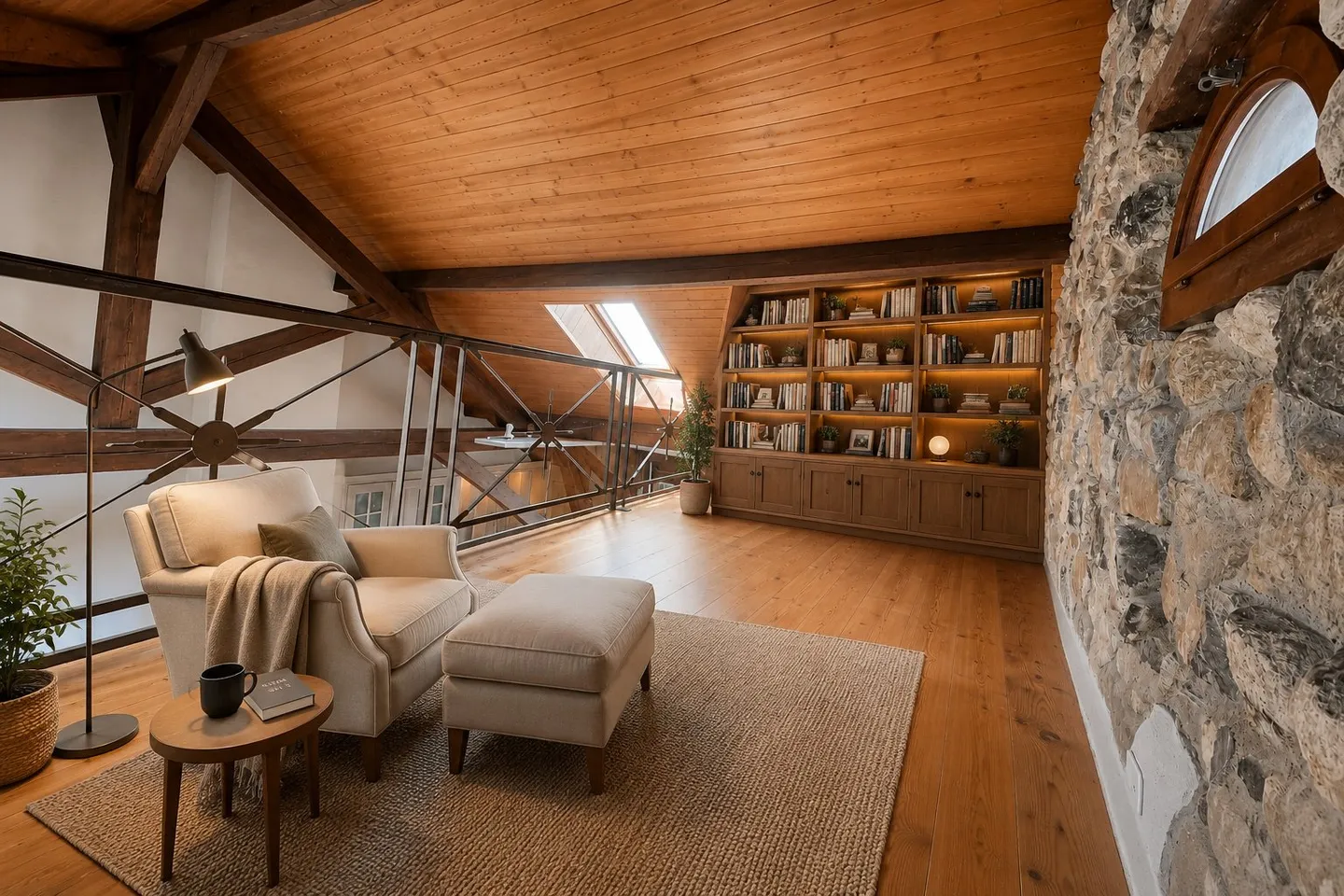 Charakterhaus im Herzen von Eysins - Charme, Volumen und Authentizität - Foto 5 von 11