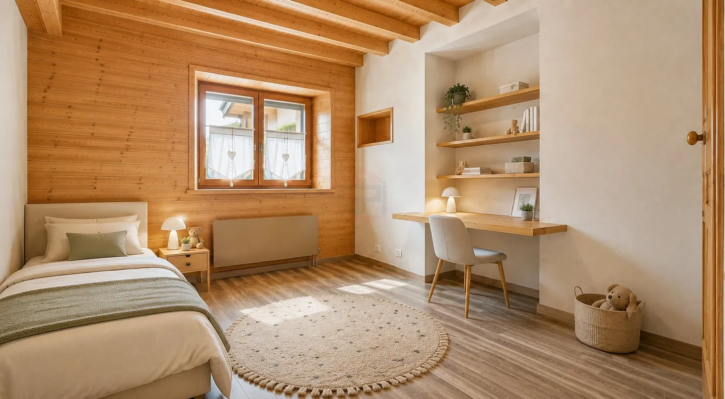 Charakterhaus im Herzen von Eysins - Charme, Volumen und Authentizität - Foto 10 von 11