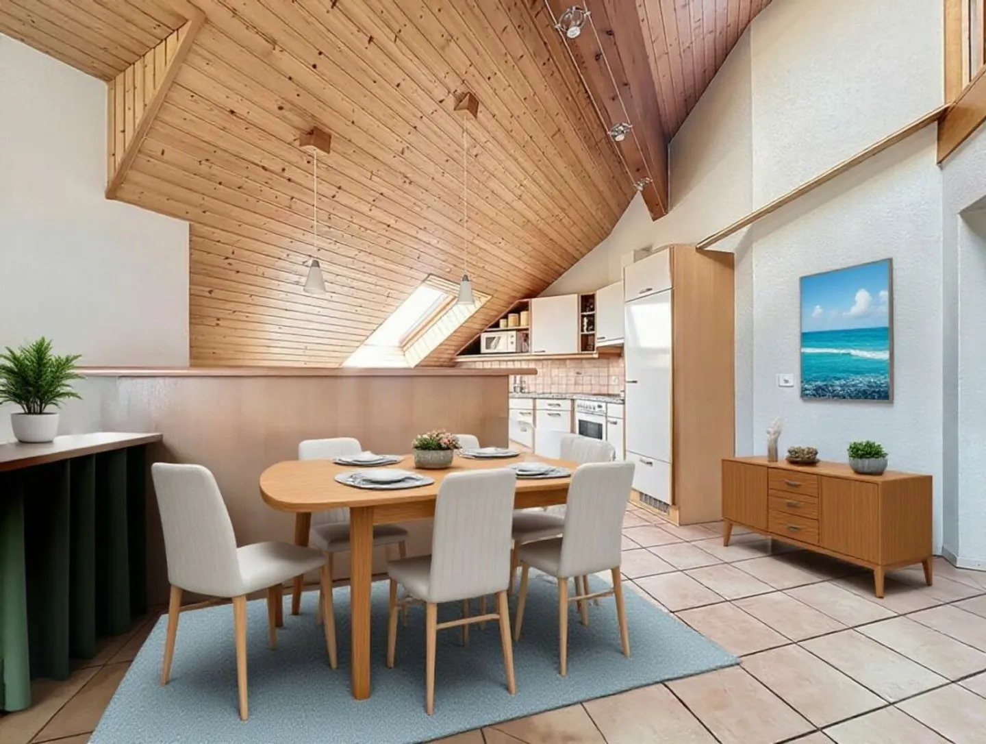 Wohnung im Doppelstock mit 5 Zimmern, Balkon und Innen- und Außenparkplätzen - Foto 7 di 23